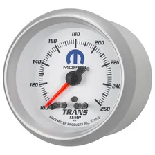 GAUGE; TRANS TEMP; 2 5/8in.; 260deg.F; STEPPER MOTOR W/PEAK/WARN; WHITE; MOPAR image 2