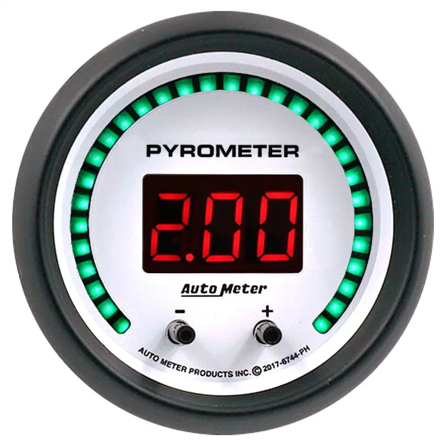 GAUGE; PYROMETER; 2 1/16in.; TWO CHANNEL; SELECTABLE; PHANTOM ELITE DIGITAL