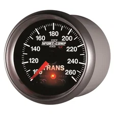 GAUGE; TRANS TEMP; 2 1/16in.; 100-260deg.F; STEPPER MOTOR W/PEAK/WRN; SPORT-COMP image 2