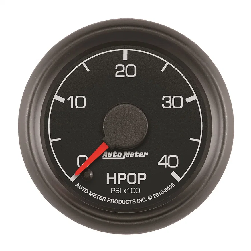 GAUGE; HIGH PRESS OIL PUMP; 2 1/16in.; 4KPSI; STEPPER MOTOR; FORD FACTORY MATCH