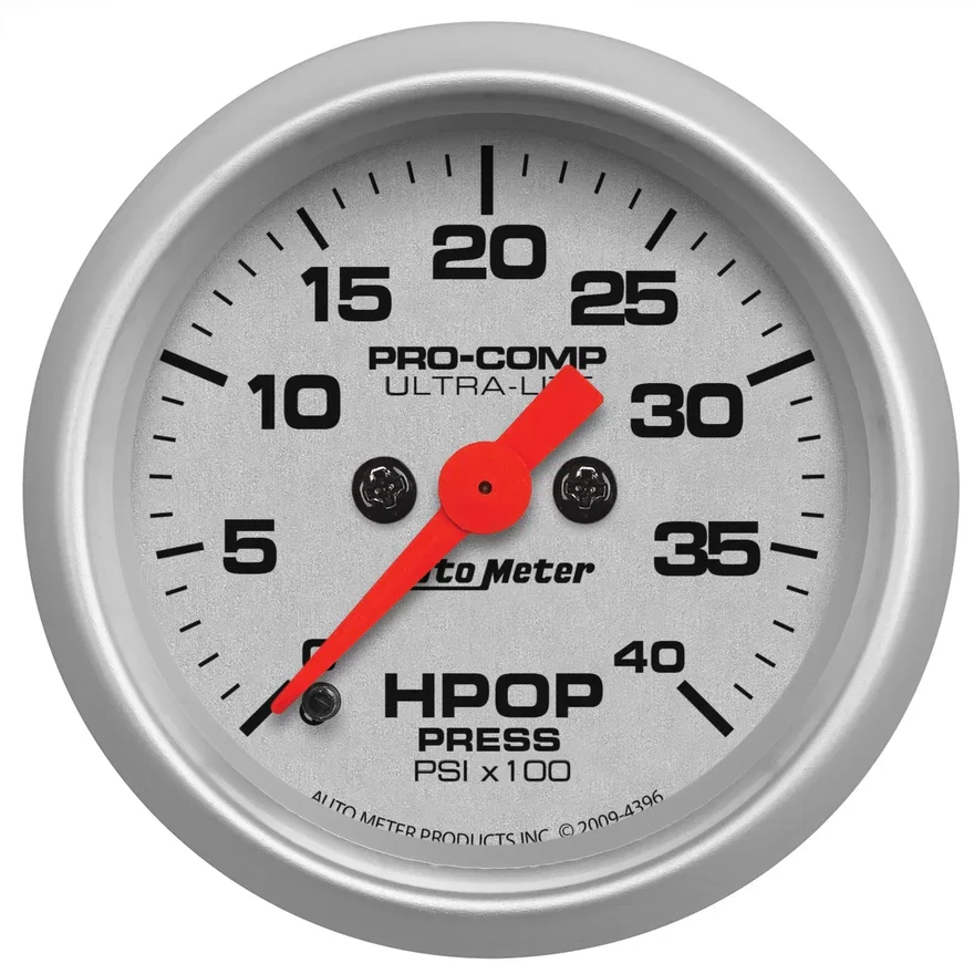 GAUGE; HIGH PRESS OIL PUMP; 2 1/16in.; 4KPSI; DIGITAL STEPPER MOTOR; ULTRA-LITE