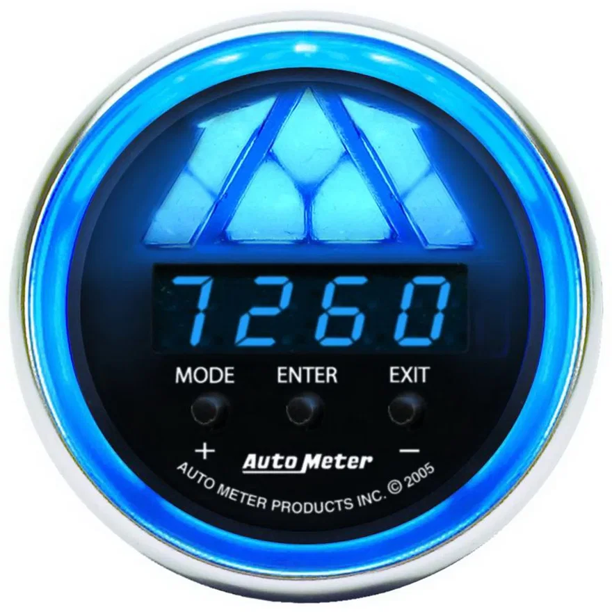 GAUGE; SHIFT LIGHT; DIGITAL RPM W/MULTI-COLOR LED LIGHT; DPSS LEVEL 2; COBALT