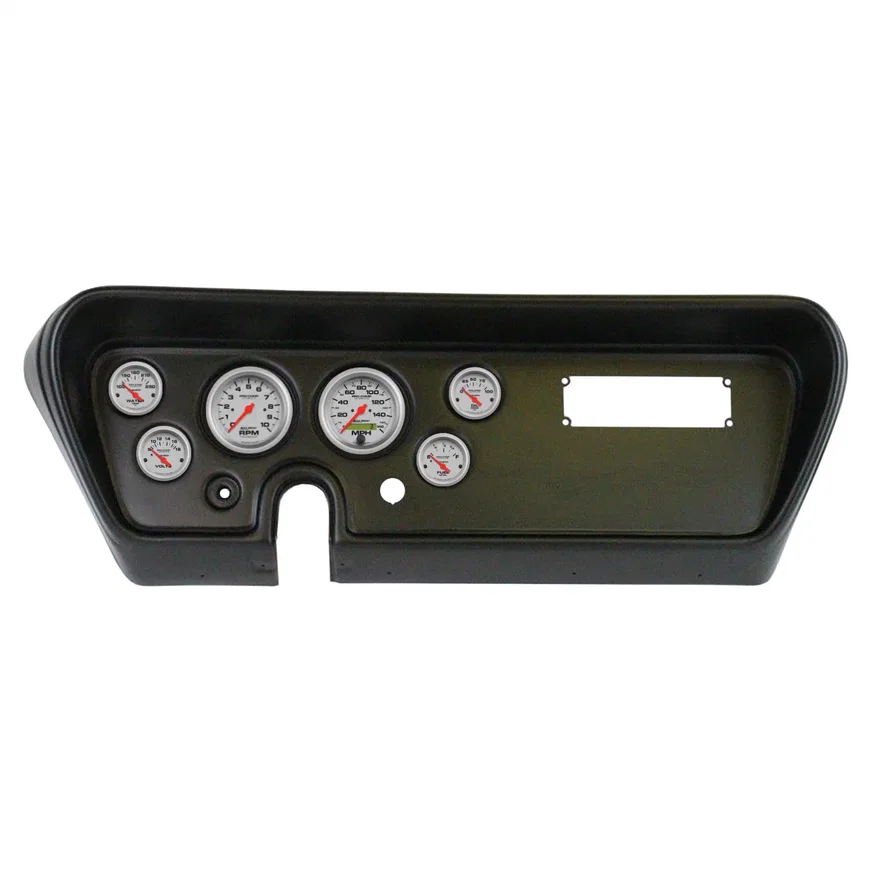 DIRECT FIT DASH KIT; (3 3/8in. X2; 2 1/16in. X4); PONTIAC GTO 66; ULTRA-LITE
