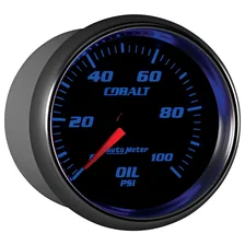 GAUGE; OIL PRESSURE; 2 5/8in.; 100PSI; MECHANICAL; COBALT image 6