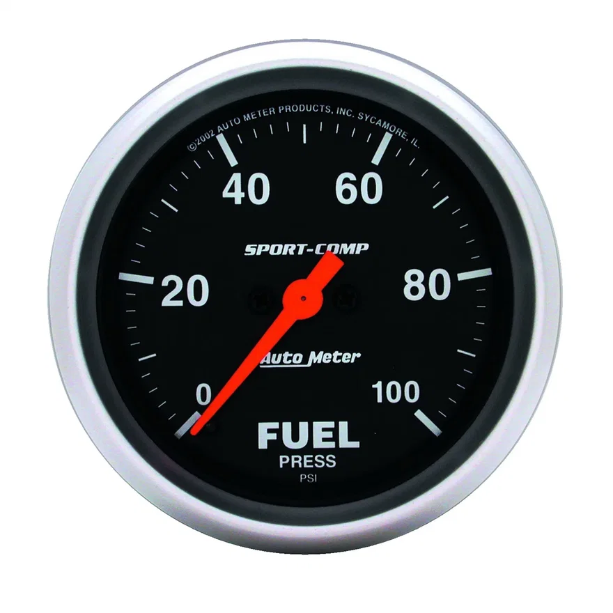 GAUGE; FUEL PRESSURE; 2 5/8in.; 100PSI; DIGITAL STEPPER MOTOR; SPORT-COMP
