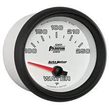GAUGE; WATER TEMP; 2 5/8in.; 100-250deg.F; ELECTRIC; PHANTOM II image 5