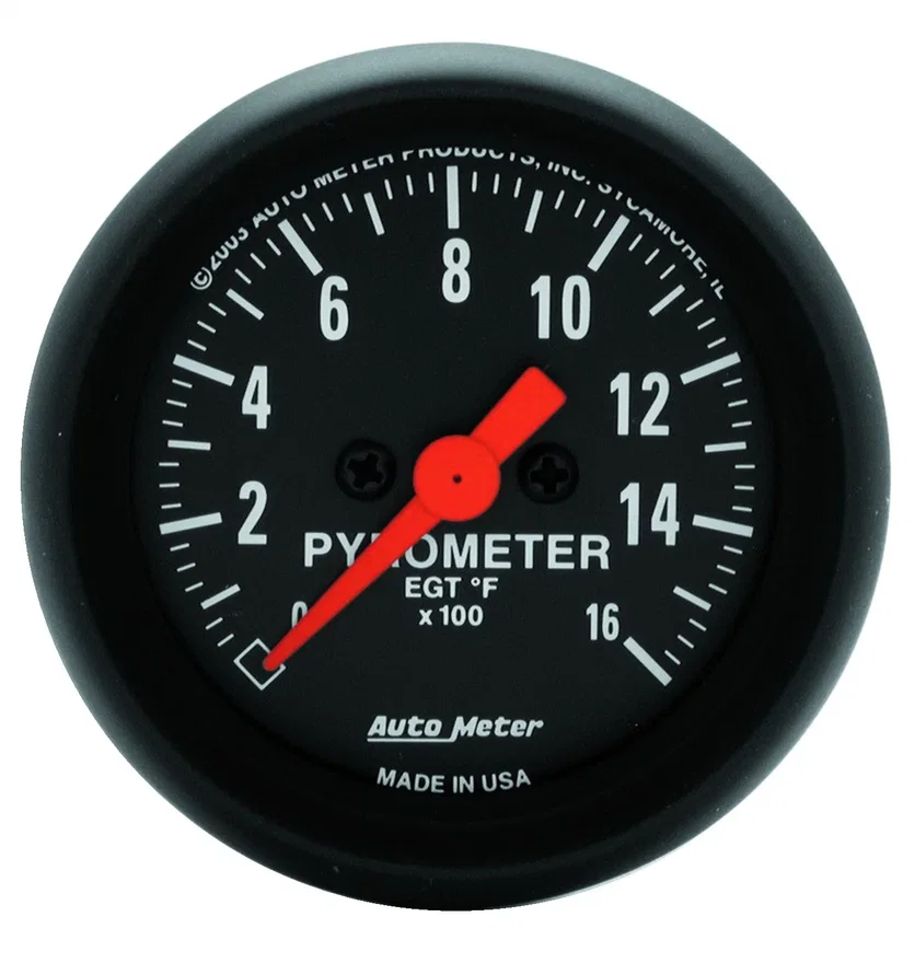 GAUGE; PYROMETER (EGT); 2 1/16in.; 1600deg.F; DIGITAL STEPPER MOTOR; Z-SERIES