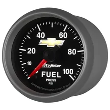 GAUGE; FUEL PRESS; 2 1/16in.; 100PSI; DIGITAL STEPPER MOTOR; CHEVY GOLD BOWTIE image 3