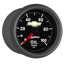 GAUGE; OIL PRESS; 2 1/16in.; 100PSI; DIGITAL STEPPER MOTOR; CHEVY GOLD BOWTIE image 6
