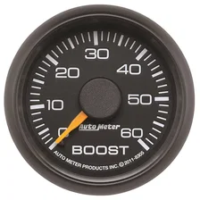 GAUGE; BOOST; 2 1/16in.; 60PSI; MECHANICAL; GM FACTORY MATCH image 1