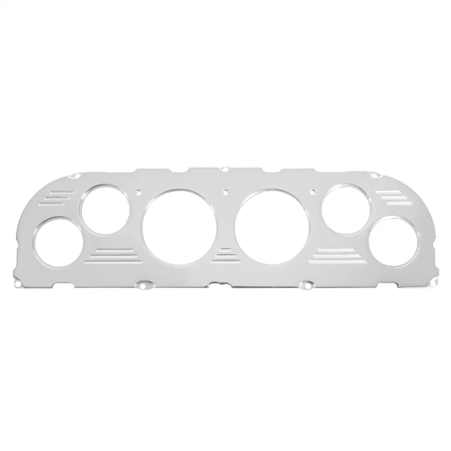 DASH PANEL; CHEVY TRUCK 60-63; 2 X 3-1/8in.; 4 X 2-1/16in.; BILLET
