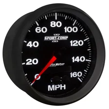 GAUGE; SPEEDOMETER; 5in.; 160MPH; GPS; SPORT-COMP II image 6