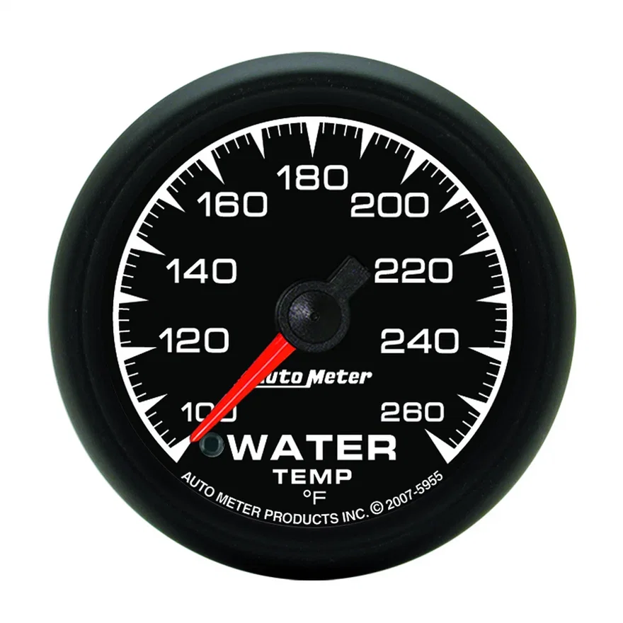 GAUGE; WATER TEMP; 2 1/16in.; 100-260deg.F; DIGITAL STEPPER MOTOR; ES