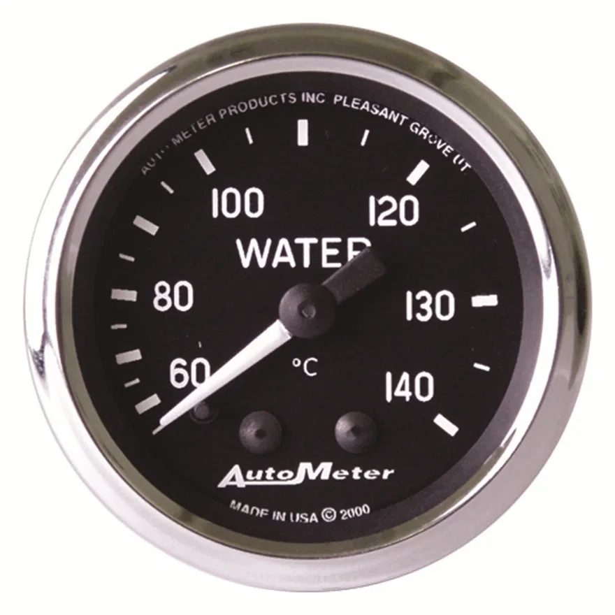 GAUGE; WATER TEMP; 2 1/16in.; 60-140deg.C; MECHANICAL; COBRA