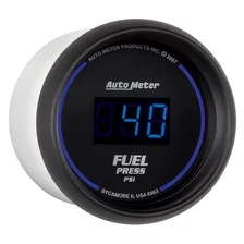 GAUGE; FUEL PRESSURE; 2 1/16in.; 100PSI; DIGITAL; BLACK DIAL W/BLUE LED image 3