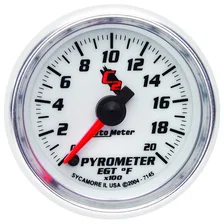 GAUGE; PYROMETER (EGT); 2 1/16in.; 2000deg.F; DIGITAL STEPPER MOTOR; C2 image 3