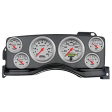 DIRECT FIT DASH KIT; (3 3/8in. X2; 2 1/16in. X4); FORD MUSTANG 90-93; ULTRA-LITE image 1