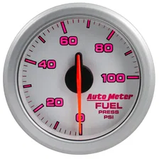 2-1/16in. FUEL PRESS; 0-100 PSI; AIRDRIVE; SILVER image 4