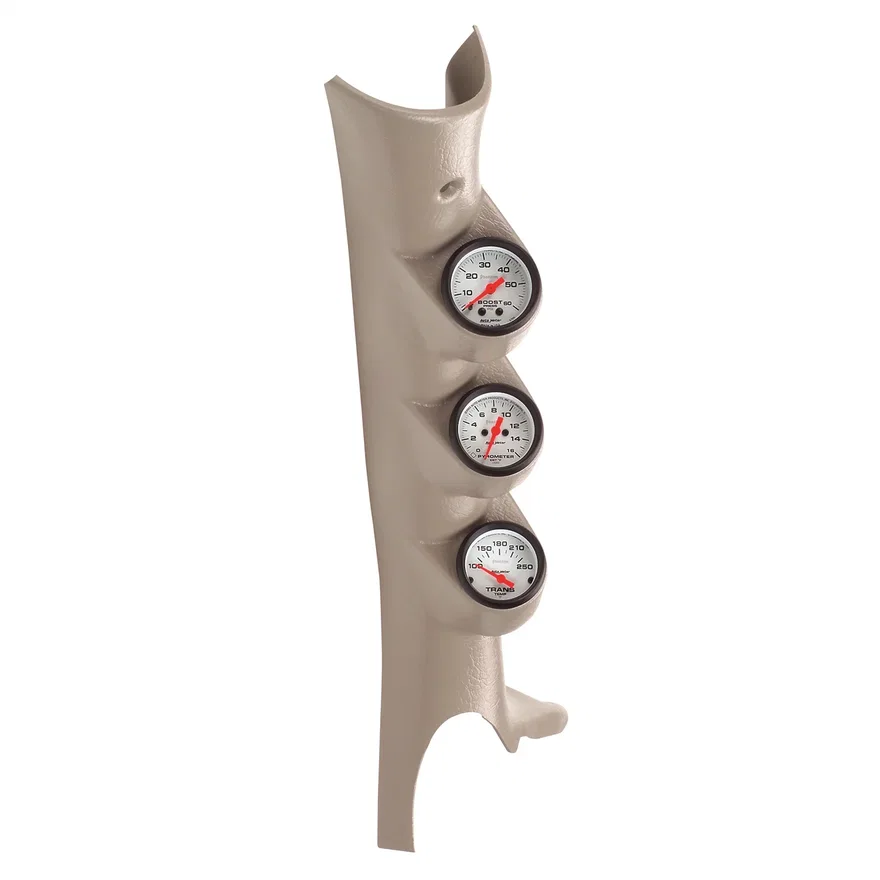 DSL GAUGE KIT; A-PILLAR; RAM 03-09; BOOST/EGT/TRANS; 60PSI/1600deg.F/250deg.F; P for Dodge