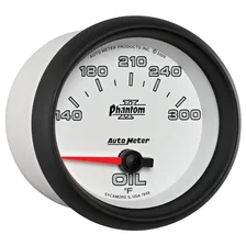 GAUGE; OIL TEMP; 2 5/8in.; 140-300deg.F; ELECTRIC; PHANTOM II image 5