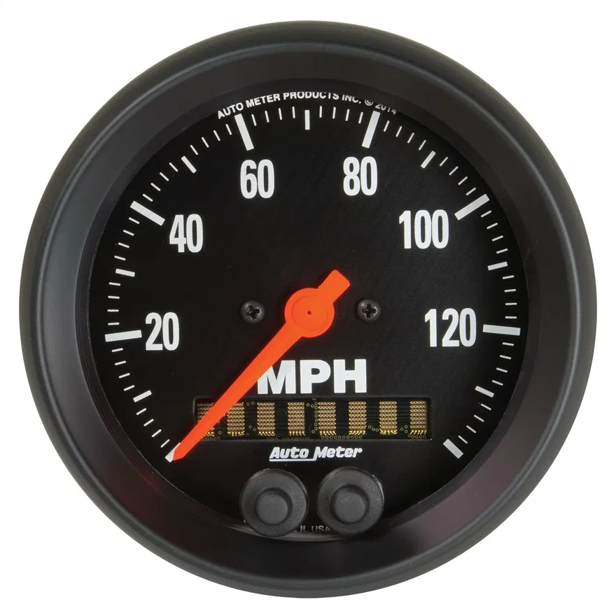 GAUGE; SPEEDOMETER; 3 3/8in.; 140MPH; GPS; Z-SERIES
