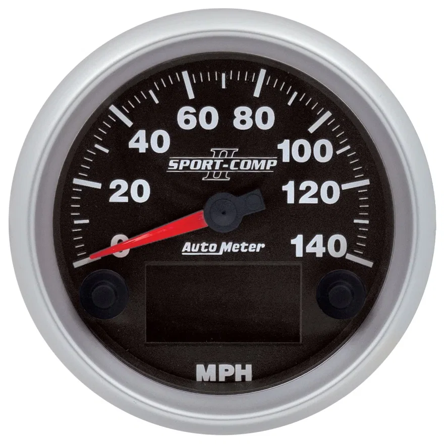 GAUGE; SPEEDOMETER; 3 3/8in.; 140MPH; SPN 84; SPORT-COMP II