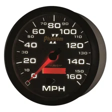 GAUGE; SPEEDOMETER; 5in.; 160MPH; ELEC. PROGRAMMABLE; PHANTOM II image 3