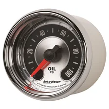 GAUGE; OIL PRESS; 2 1/16in.; 100PSI; DIGITAL STEPPER MOTOR; AMERICAN MUSCLE image 3