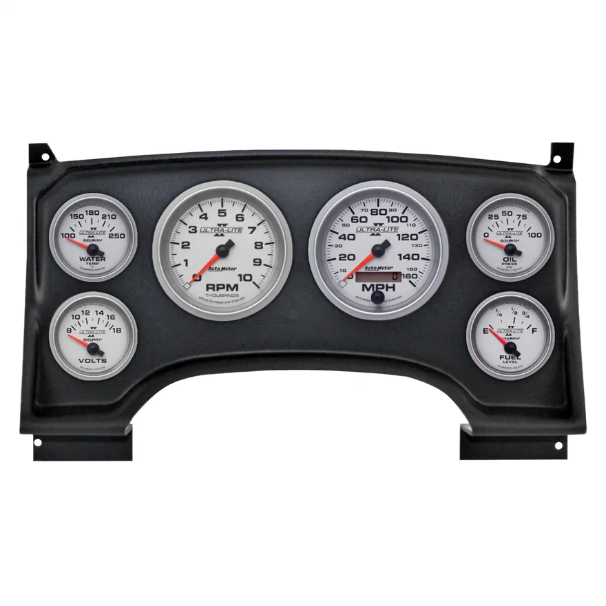 DIRECT FIT DASH KIT; (3 3/8in. X2; 2 1/16in. X4); CHEVY S10 TRUCK 94-97; ULTRA-L