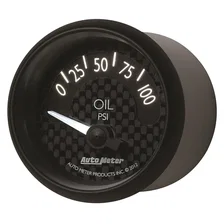 GAUGE; OIL PRESS; 2 1/16in.; 100PSI; ELEC; GT image 3