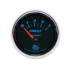 GAUGE; OIL PRESSURE; 2 1/16in.; 7BAR; ELECTRIC; COBALT image 2