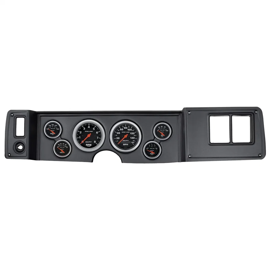 DIRECT FIT DASH KIT; CAMARO 79-81; TACH/MPH/FUEL/OILP/WTMP/VOLT; SPORT-COMP