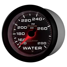 GAUGE; WATER TEMP; 2 5/8in.; 140-280deg.F; MECHANICAL; PHANTOM II image 3