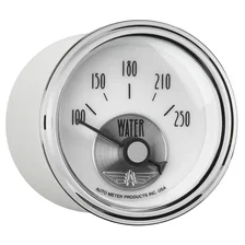 GAUGE; WATER TEMP; 2 1/16in.; 250deg.F; ELEC; PRESTIGE PEARL image 5