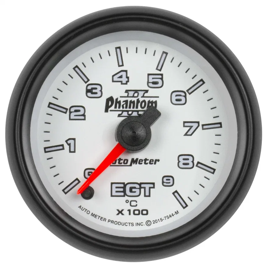 GAUGE; PYROMETER (EGT); 2 1/16in.; 900deg.C; DIGITAL STEPPER MOTOR; PHANTOM II