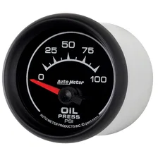 GAUGE; OIL PRESSURE; 2 1/16in.; 100PSI; ELECTRIC; ES image 2