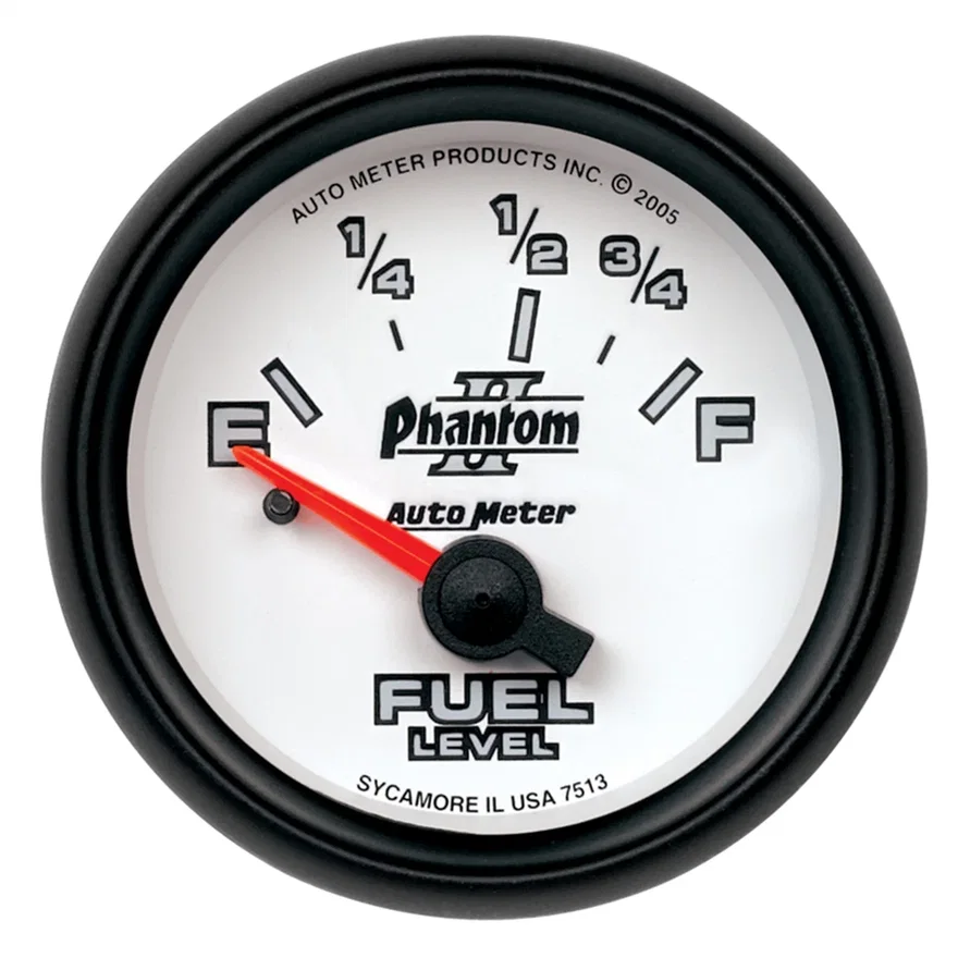 GAUGE; FUEL LEVEL; 2 1/16in.; 73OE TO 10OF; ELEC; PHANTOM II