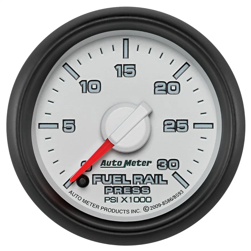 GAUGE; RAIL PRESS; 2 1/16in.; 30KPSI; DIGITAL STEPPER MOTOR; RAM GEN 3 FACT. MAT for Dodge