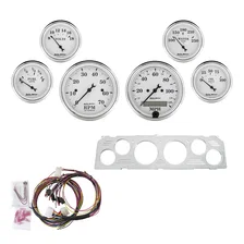 DIRECT FIT DASH KIT; CHEVY TRUCK 64-66; TACH/MPH/FUEL/OILP/WTMP/VOLT; OTW image 1