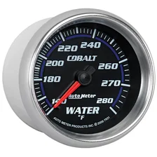 GAUGE; WATER TEMP; 2 5/8in.; 140-280deg.F; MECHANICAL; COBALT image 5