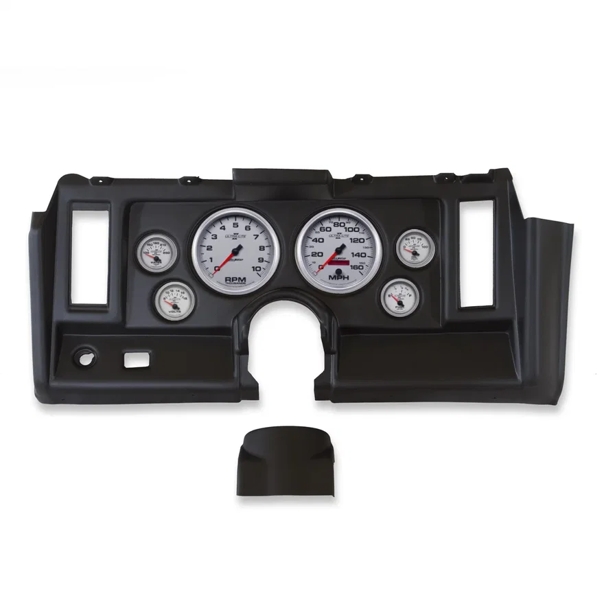 DIRECT FIT DASH KIT; CAMARO 69; TACH/MPH/FUEL/OILP/WTMP/VOLT; ULTRA-LITE II