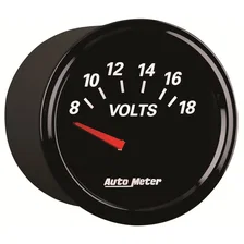 GAUGE; VOLTMETER; 2 1/16in.; 18V; ELEC; DESIGNER BLACK II image 6