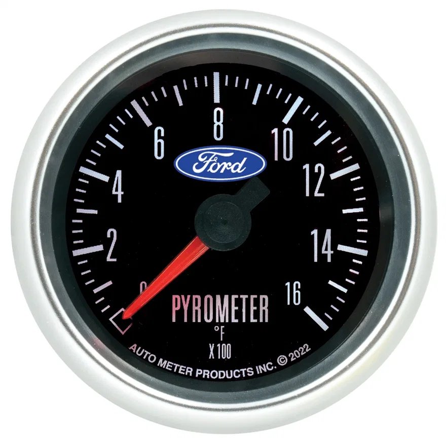 GAUGE; PYROMETER (EGT); 2 1/16in.; 1600deg.F; DIGITAL STEPPER MOTOR; FORD