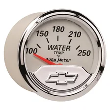 GAUGE; WATER TEMP; 2 1/16in.; 250deg.F; ELEC; CHEVROLET HERITAGE BOWTIE image 4