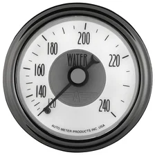 GAUGE; WATER TEMP; 2 1/16in.; 240deg.F; MECH; PRESTIGE PEARL image 4