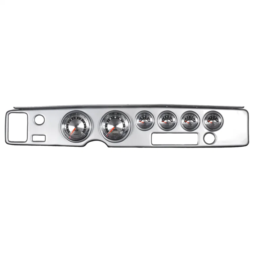 DIRECT FIT DASH KIT; FIREBIRD 70-81; TACH/MPH/FUEL/OILP/WTMP/VOLT; AMERICAN MUSC