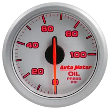 2-1/16in. OIL PRESS; 0-100 PSI; AIRDRIVE; SILVER image 5