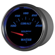 GAUGE; WATER TEMP; 2 5/8in.; 100-250deg.F; ELECTRIC; COBALT image 3