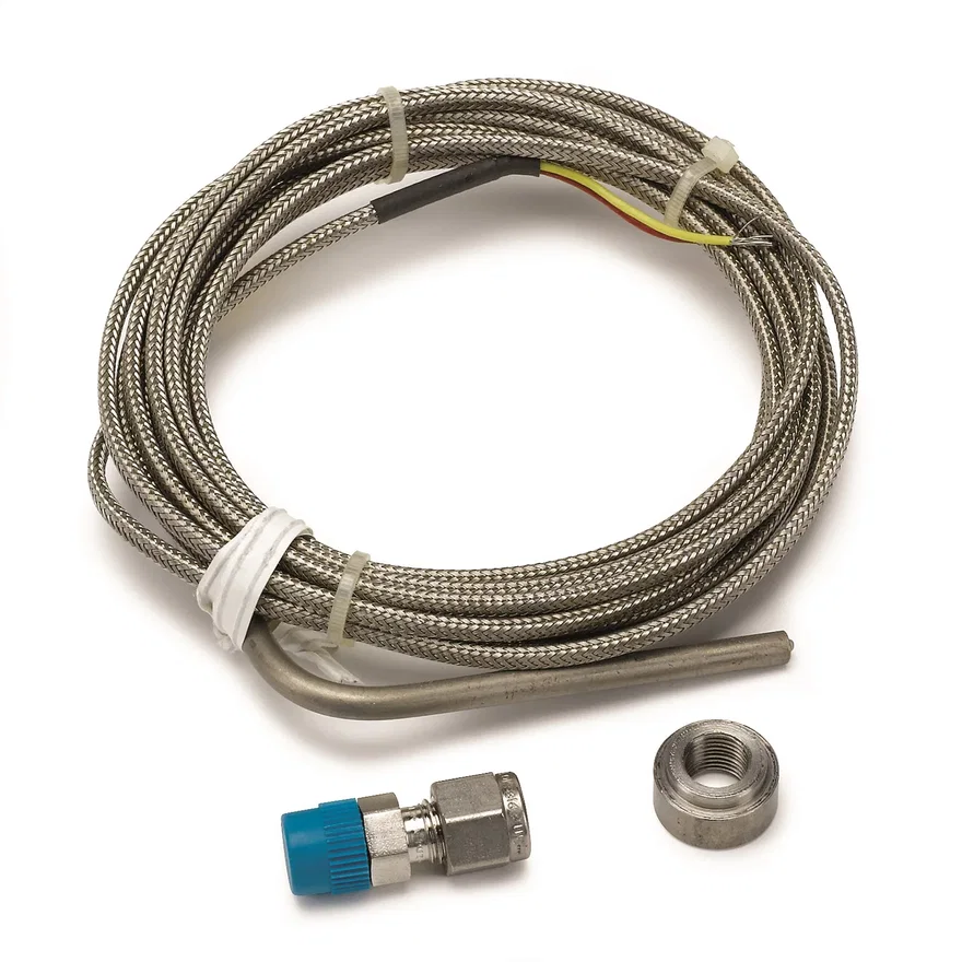 TC KIT; TYPE K; 3/16in. DIA; OPEN TIP; 10FT; INCL STAINLESS COMP/WELD BOSS