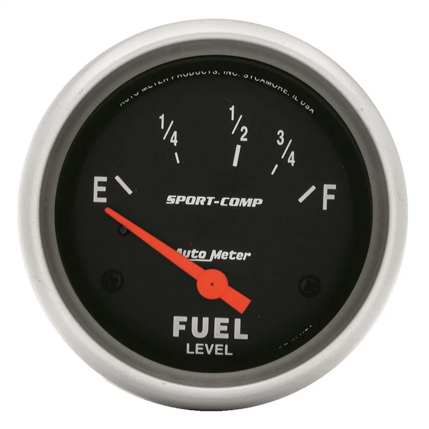 GAUGE; FUEL LEVEL; 2 5/8in.; 73OE TO 10OF; ELEC; SPORT-COMP
